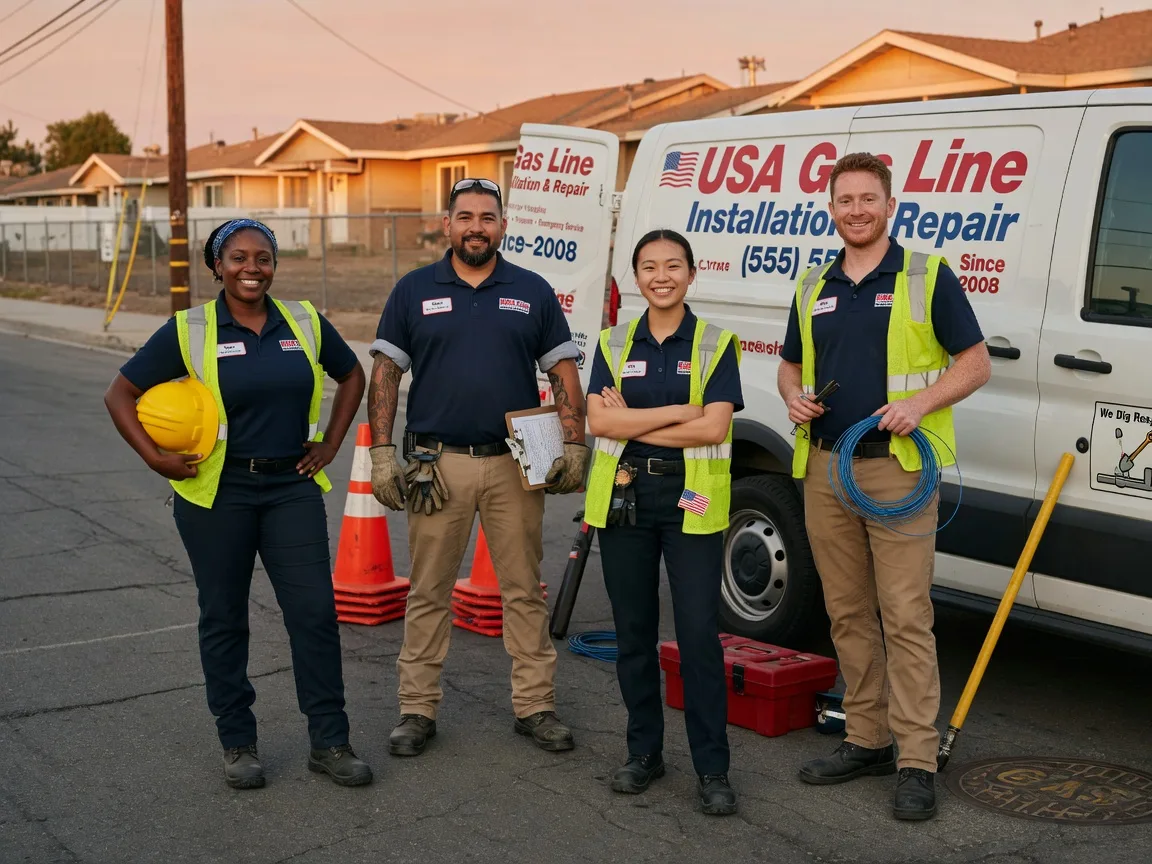 Gas Line Installation company in Harris, MN